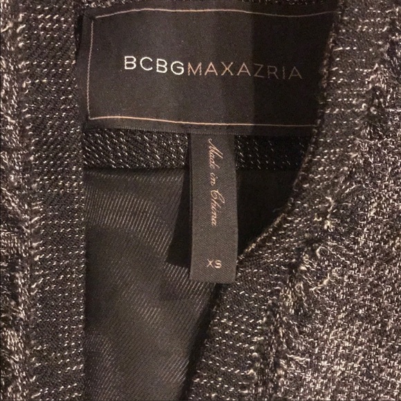 BCBGMaxAzria Aubree blazer black grey XS - Picture 9 of 11